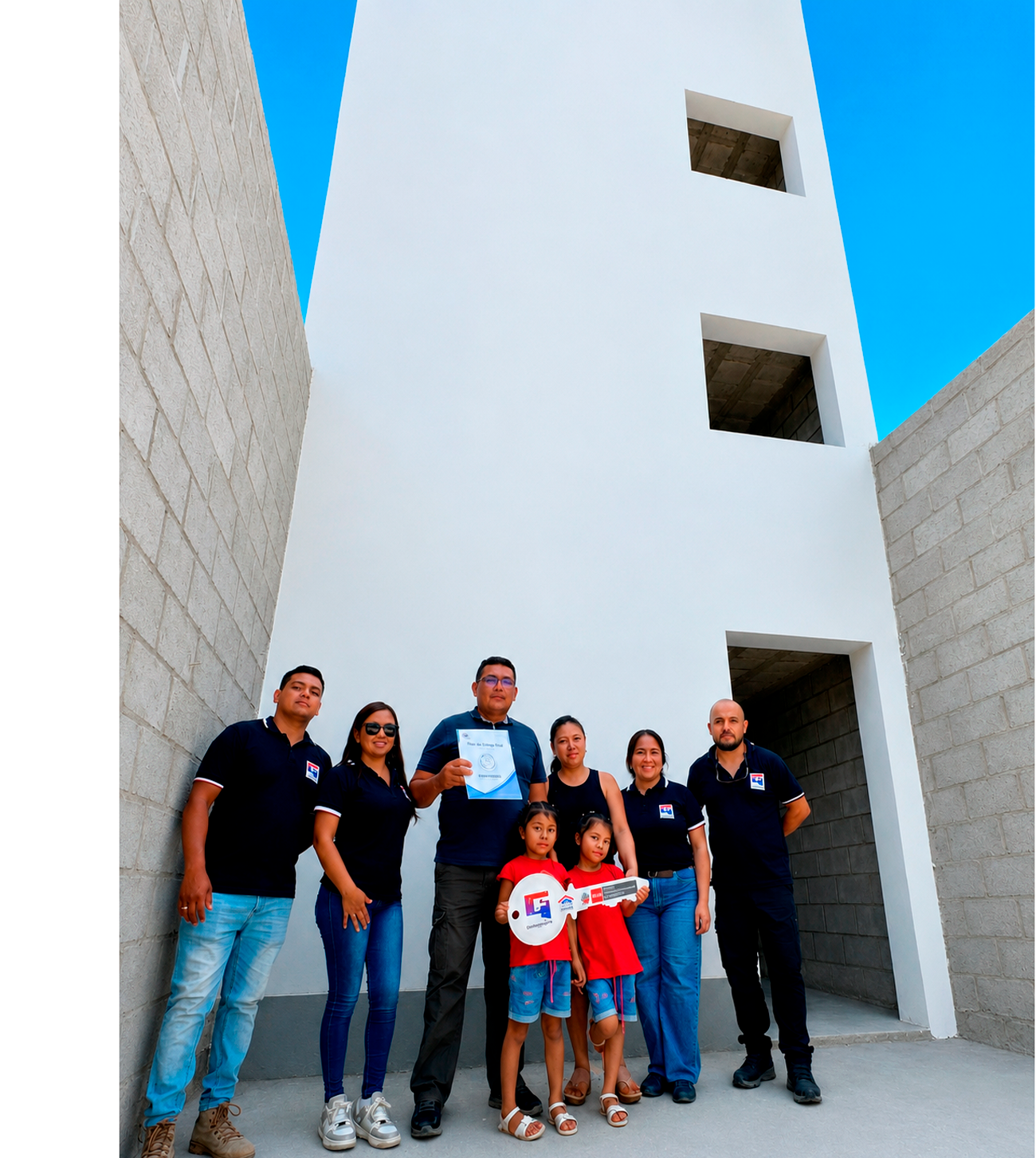 Vivienda construida con el bono Techo Propio
